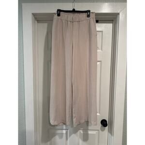 Hilary Radley Women's Wide Leg Crinkle Pants Size Large